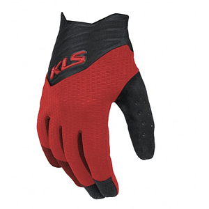 KLS CUTOUT LONG FINGER GLOVES L RED