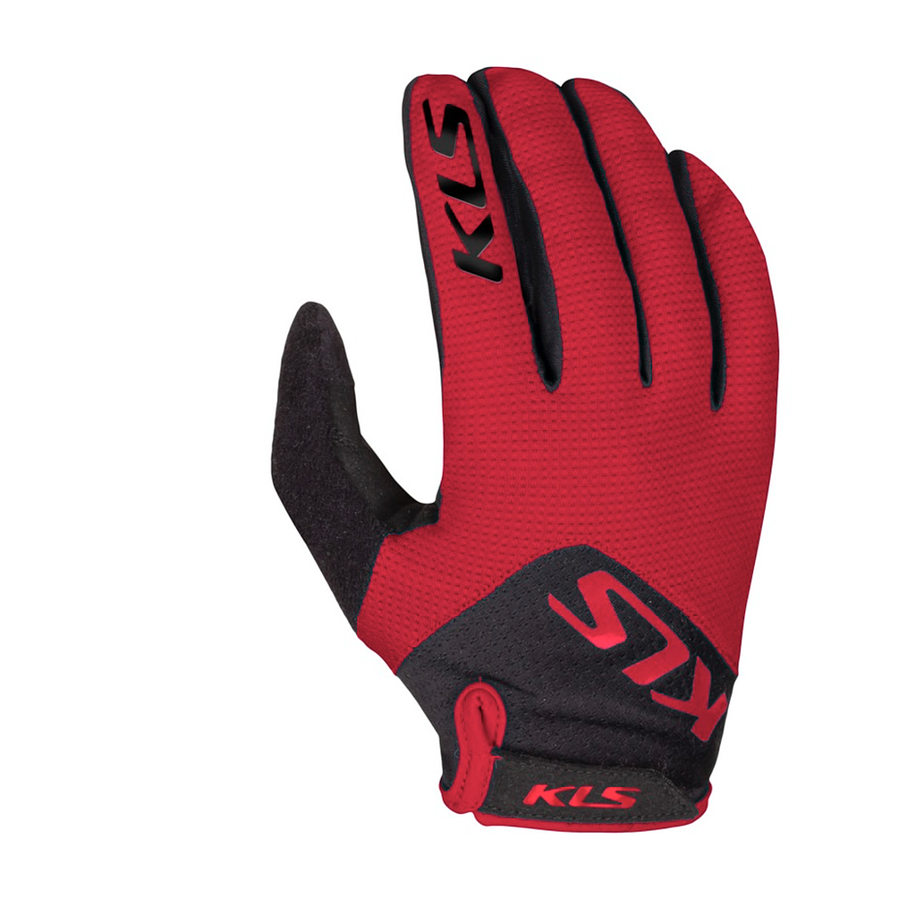 **KLS RANGE LONG FINGER GLOVES S RED