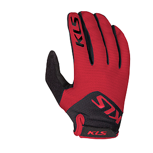 **KLS RANGE LONG FINGER GLOVES L RED