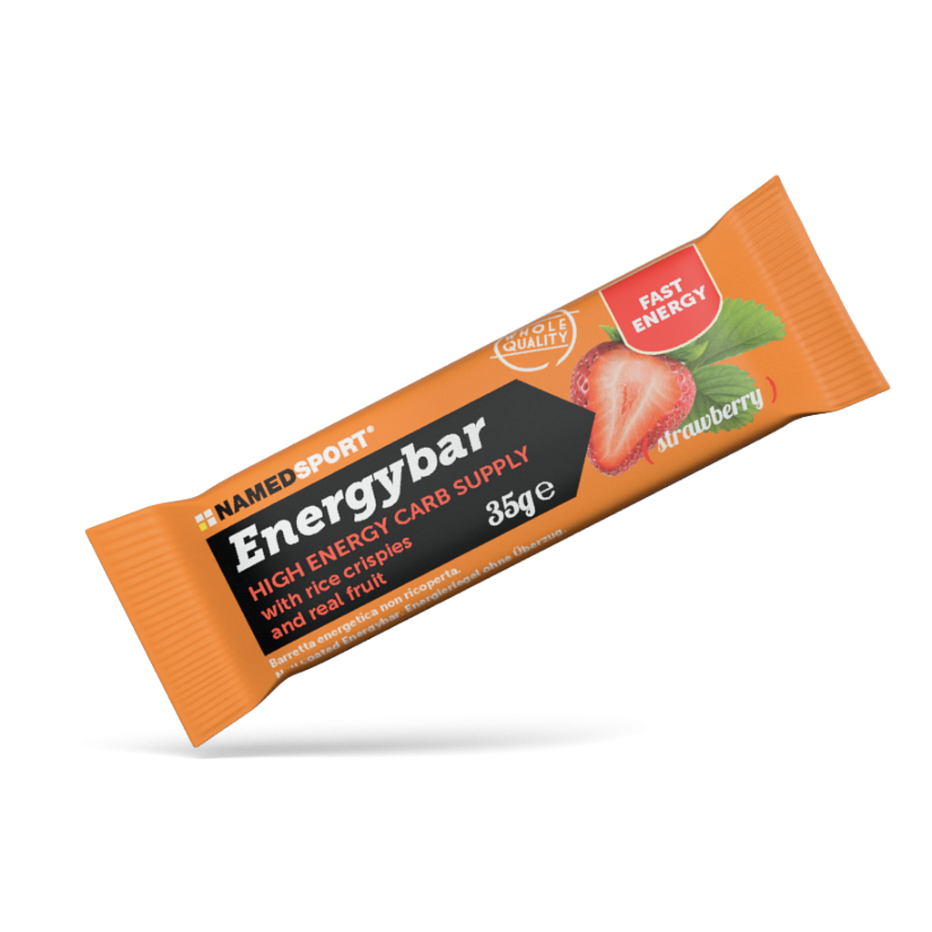 **NAMEDSPORT STRAWBERRY ENERGY BAR 35G (BOX OF 12)