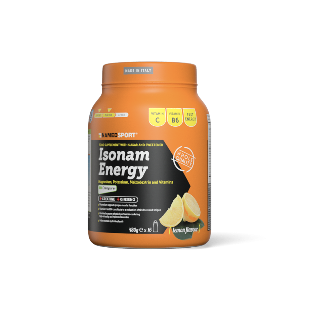 **NAMEDSPORT ISONAM ENERGY - LEMON ISOTONIC DRINK 480G