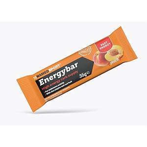 **NAMEDSPORT PEACH ENERGY BAR 35G (BOX OF 12)