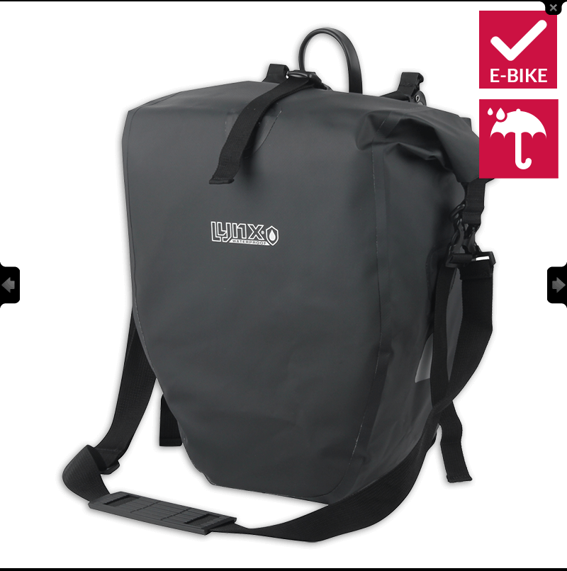 LYNX ROCKY XL SINGLE PANNIER BAG 29 LTR