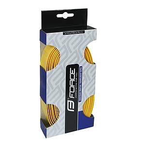 FORCE EVA HANDLEBAR TAPE & PLUGS YELLOW