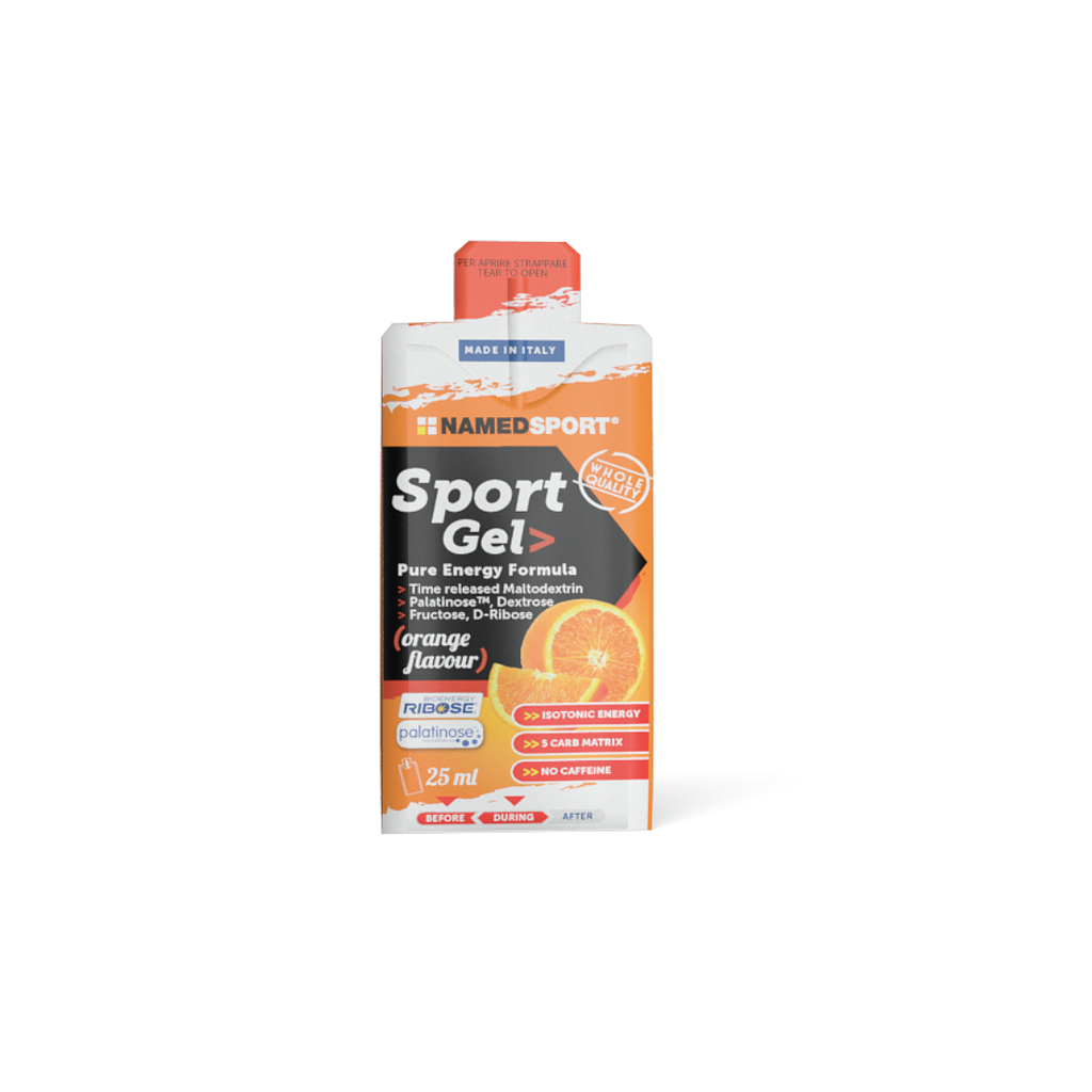 **NAMEDSPORT ORANGE - PURE ENERGY SPORT GEL (BOX OF 32)