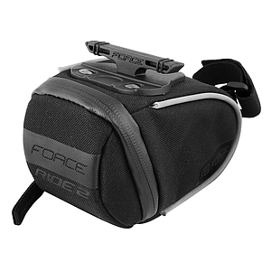 FORCE RIDE 2 CLICK SADDLE BAG BLACK M