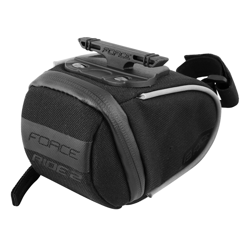 FORCE RIDE 2 CLICK SADDLE BAG BLACK M