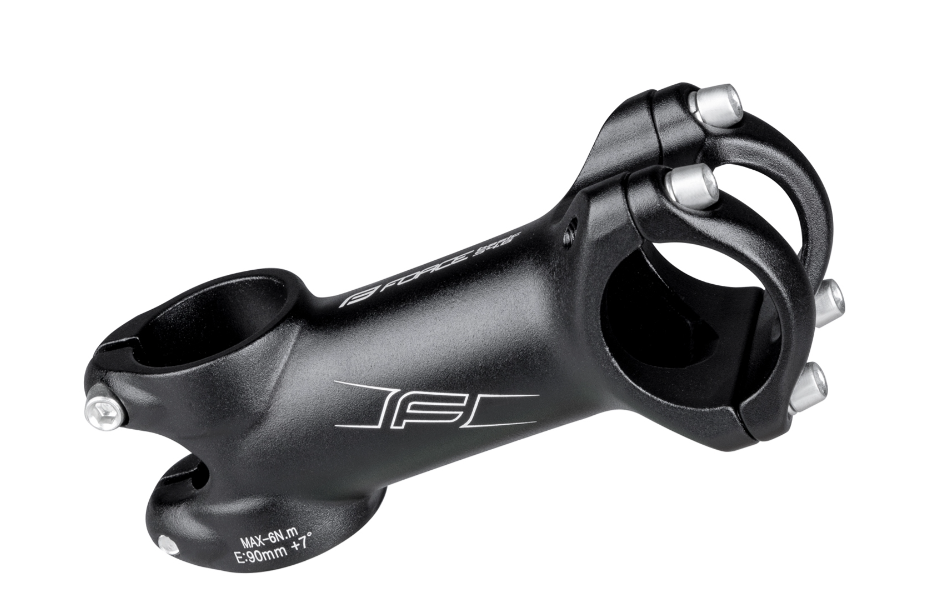 FORCE BASIC STEM 31.8/ 80 mm BLACK