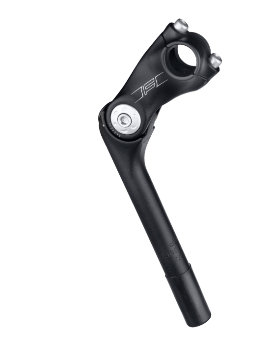 FORCE ADJUSTABLE STEM 1&quot; 25.4/90 mm BLACK