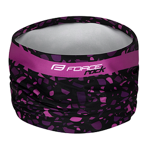 **FORCE ROCK SCARF SPRING/FALL BLACK-PINK