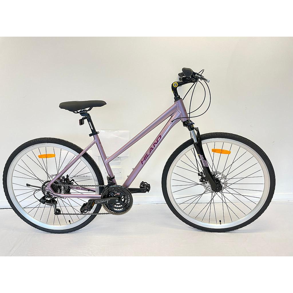 HILAND GT700 LADIES BIKE MAUVE