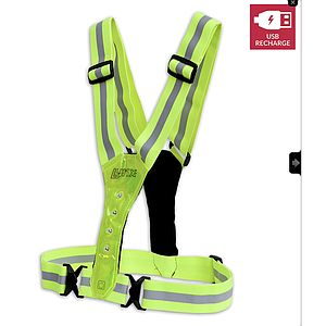 LYNX LED SPORT VEST USB ONE SIZE