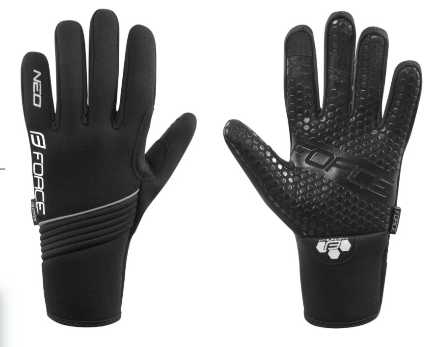 **FORCE NEO NEOPRENE GLOVES BLACK XL