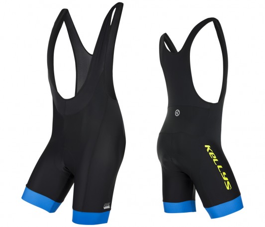 KELLYS RIVAL BIBSHORTS WITH PADDING BLUE SMALL