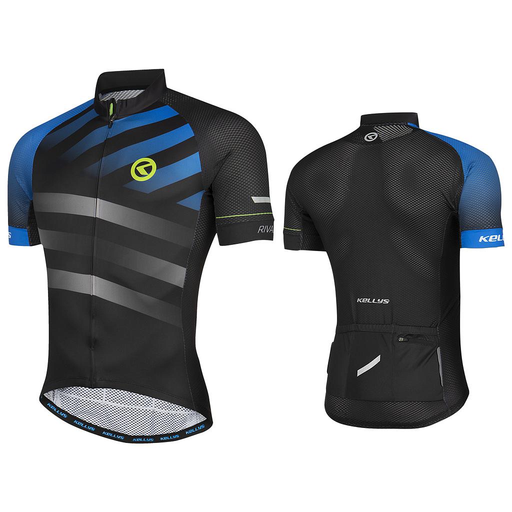 ** KELLYS RIVAL SHORT SLEEVE JERSEY BLUE X/LARGE