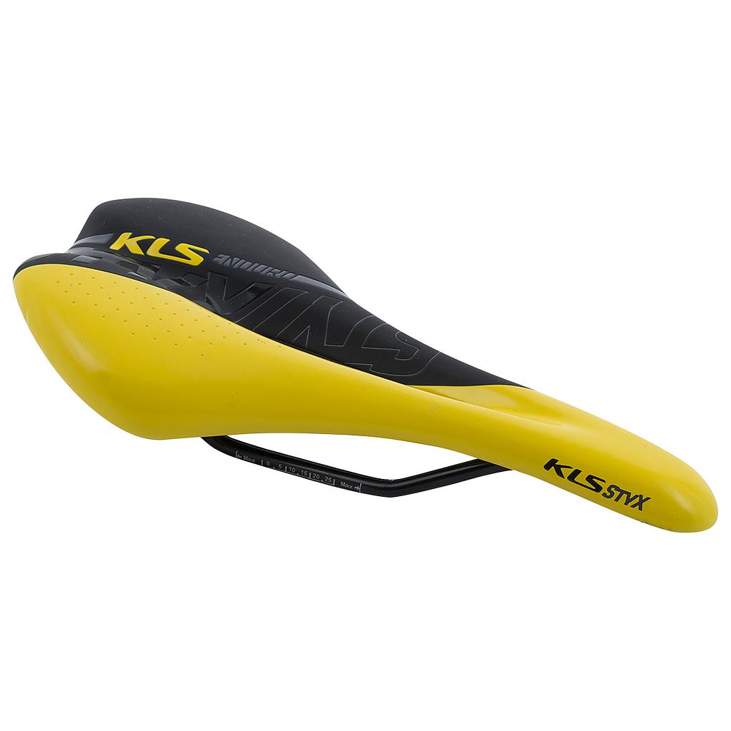 KLS BY KELLYS STYX ENDURO SADDLE YELLOW