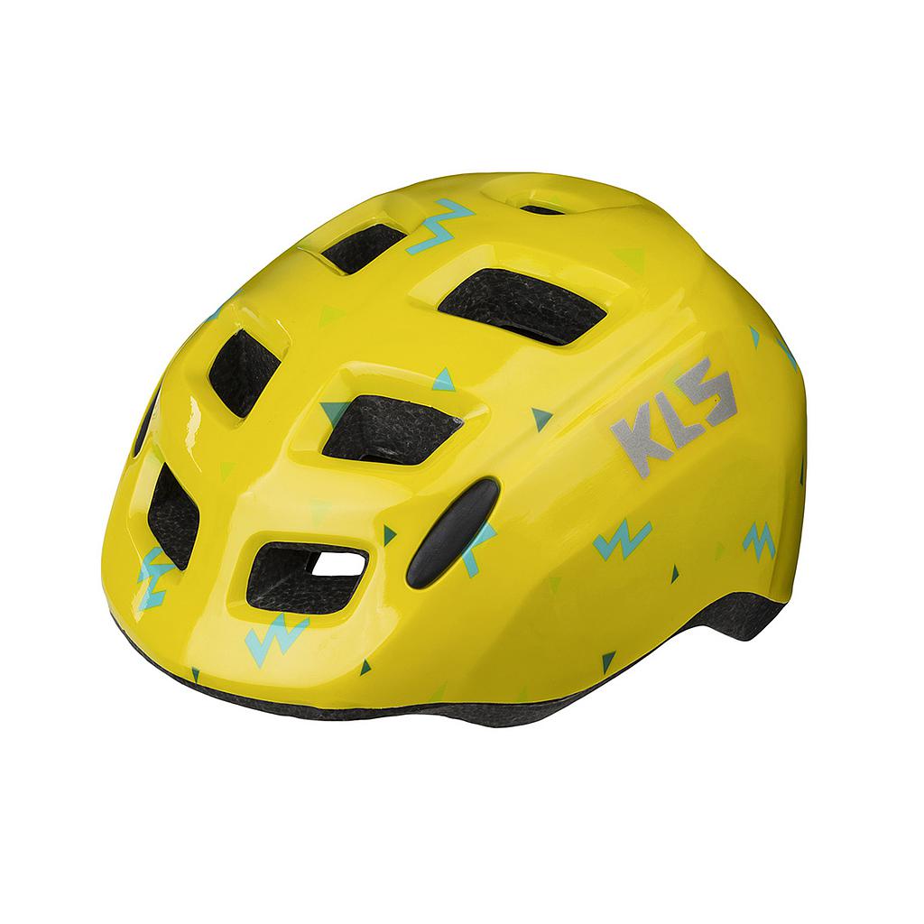 KLS BY KELLYS ZIGZAG JUNIOR HELMET YELLOW SMALL (49-53)