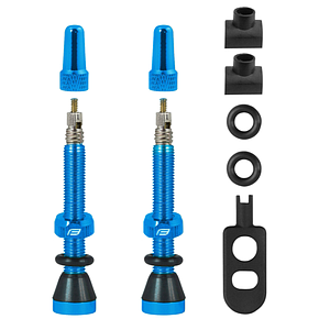 **FORCE TUBELESS VALVE SET  44mm BLUE