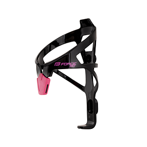 FORCE PAT BOTTLE CAGE BLACK /PINK