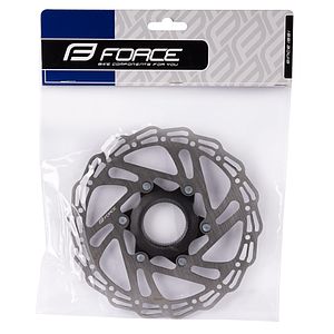 FORCE DISC BRAKE ROTOR  SH  CENTER LOCK 180 mm