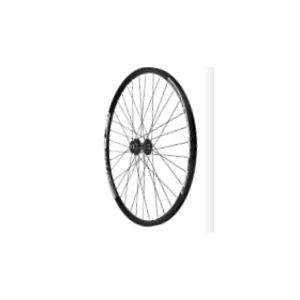 700c FRONT V-BRAKE WHEEL  BLACK QR DOUBLE SKIN