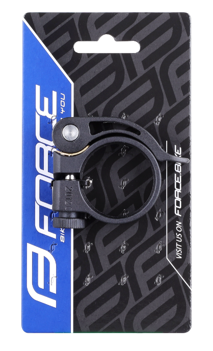 FORCE QUICK RELEASE SEAT CLAMP BLACK 31.8MM
