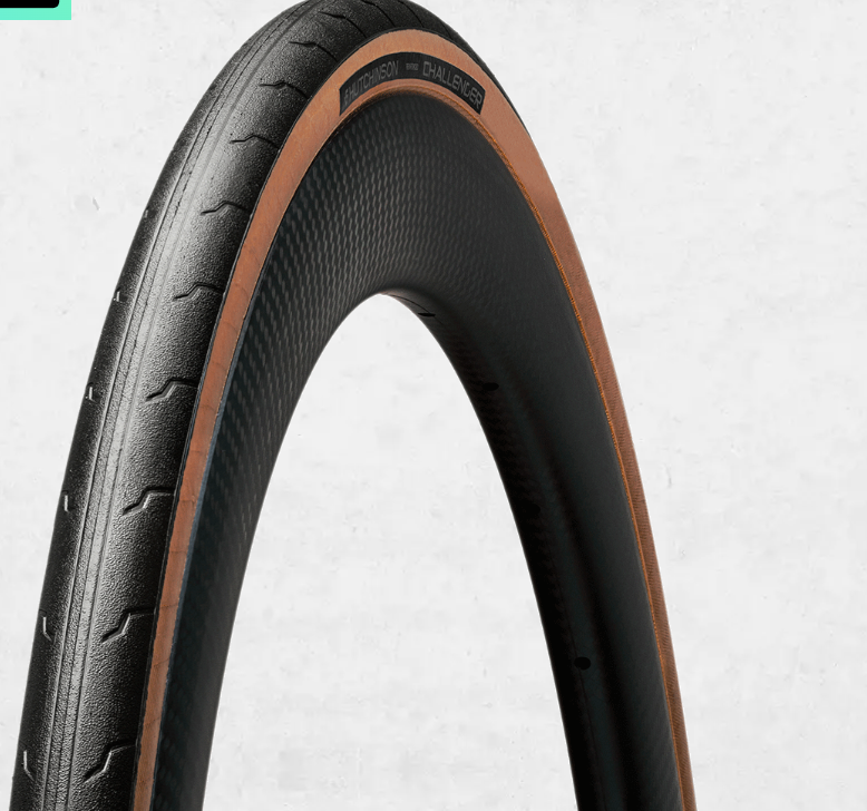 HUTCHINSON CHALLENGE TYRE 700 x 28C  TAN WALL