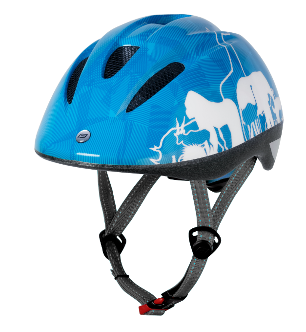 **FORCE FUN ANIMAL CHILDS HELMET BLUE/WHITE S (48-54)