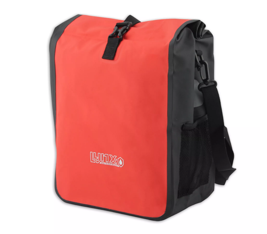 LYNX VALLEY XL E-BIKE SINGLE PANNIER BAG RED