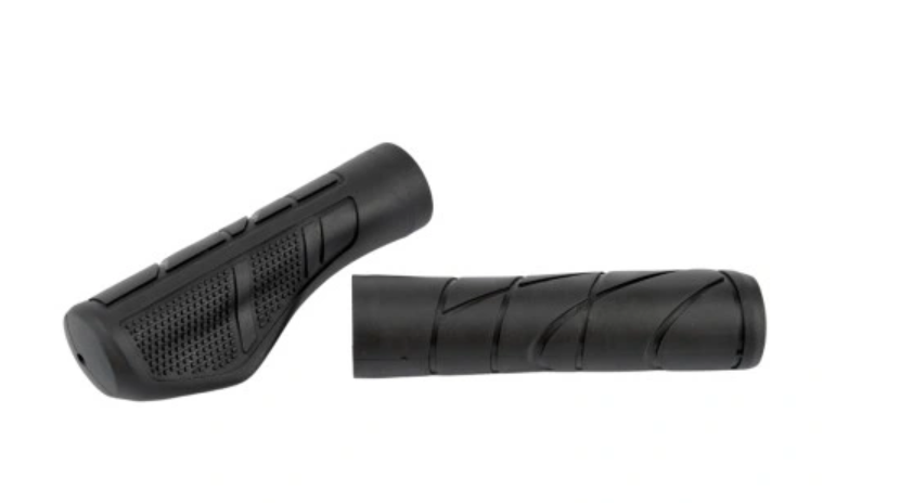 ERGONOMIC HANDLEBAR GRIPS, BLACK OEM