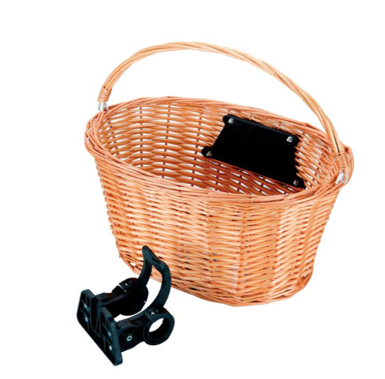 WICKER BASKET WITH QR BRACKET