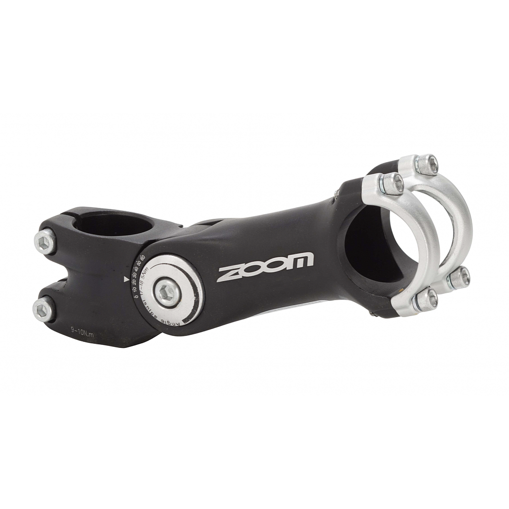 ZOOM ADJUSTABLE STEM   31.8/ 105mm BLACK