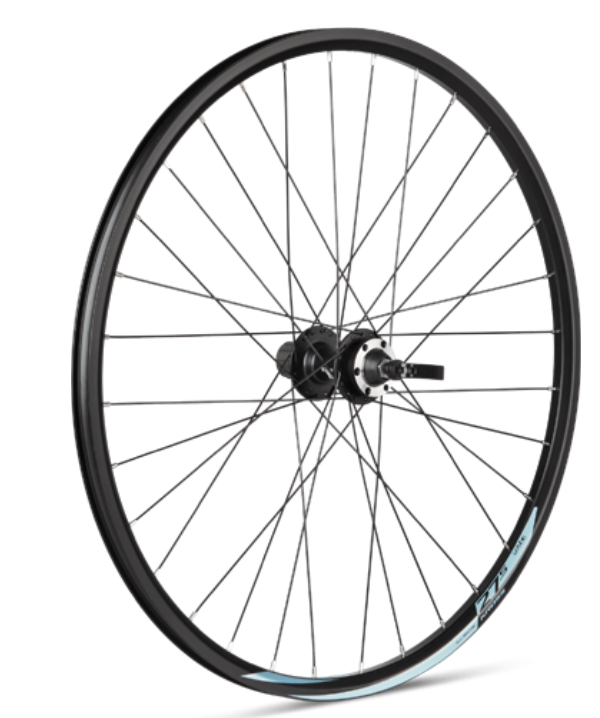 **27.5 REAR DISC CASSETTE  WHEEL  BLACK