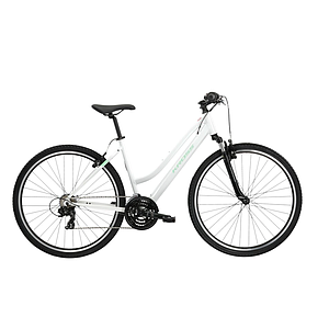 KROSS EVADO 1.0 S WHITE /TURQUOISE 17"