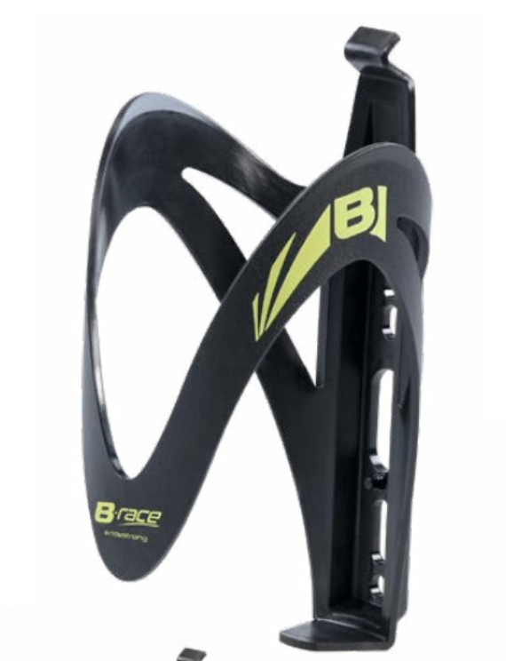 B-RACE BOTTLE CAGE  BLACK/BLUE
