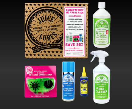 JUICE LUBES SCRUB & BUFF PACK