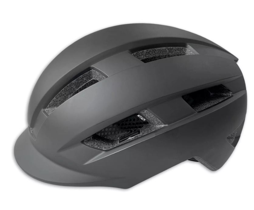 LYNX CITY MOVE HELMET WITH LIGHT BLACK L (59-61)