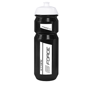 **FORCE STRIPE 0.75L DRINK BOTTLE BLACK-WHITE