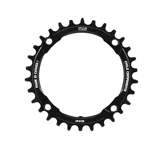 ** WAG CHAINRING SNAGGLETOOTH BCD 104 mm 4-BOLT 1 X 11/12S- 34 TEETH/BLACK