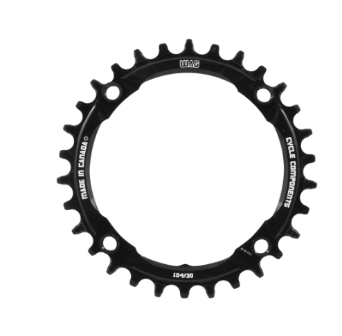 ** WAG CHAINRING SNAGGLETOOTH BCD 104 mm 4-BOLT 1 X 11/12S- 34 TEETH/BLACK