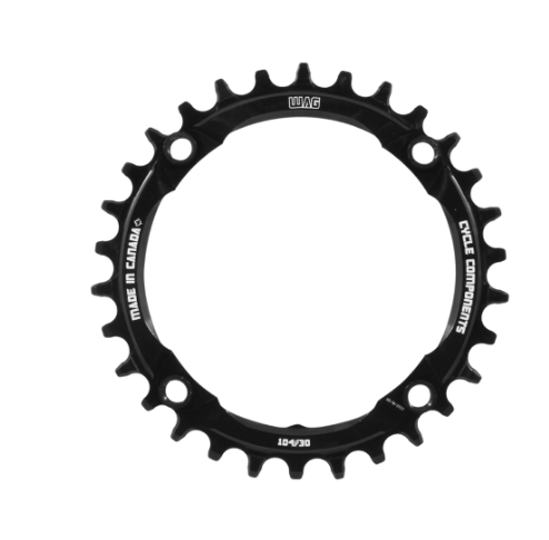 WAG CHAINRING SNAGGLETOOTH BCD 104 mm 4-BOLT 1 X 11/12S- 36 TEETH/BLACK