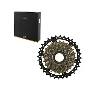WAG MEGADRIVE 7 SPEED INDEX FREEWHEEL 14-32T
