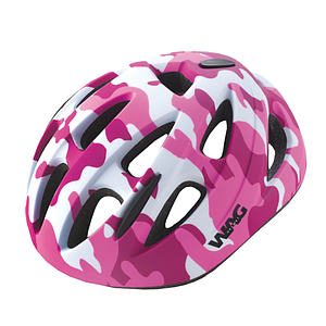 WAG SKY KIDS HELMET S (52-56) CAMOUFLAGE PINK