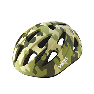 WAG SKY KIDS HELMET S (52-56) CAMOUFLAGE GREEN