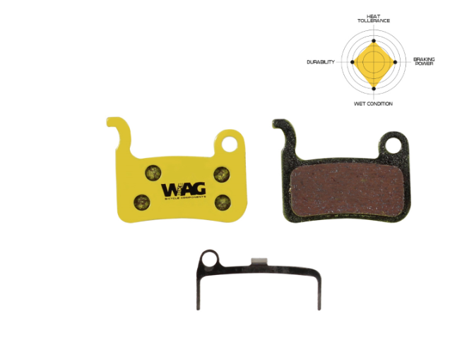 **WAG ORGANIC SHIMANO XTR PADS BR-M965 PADS