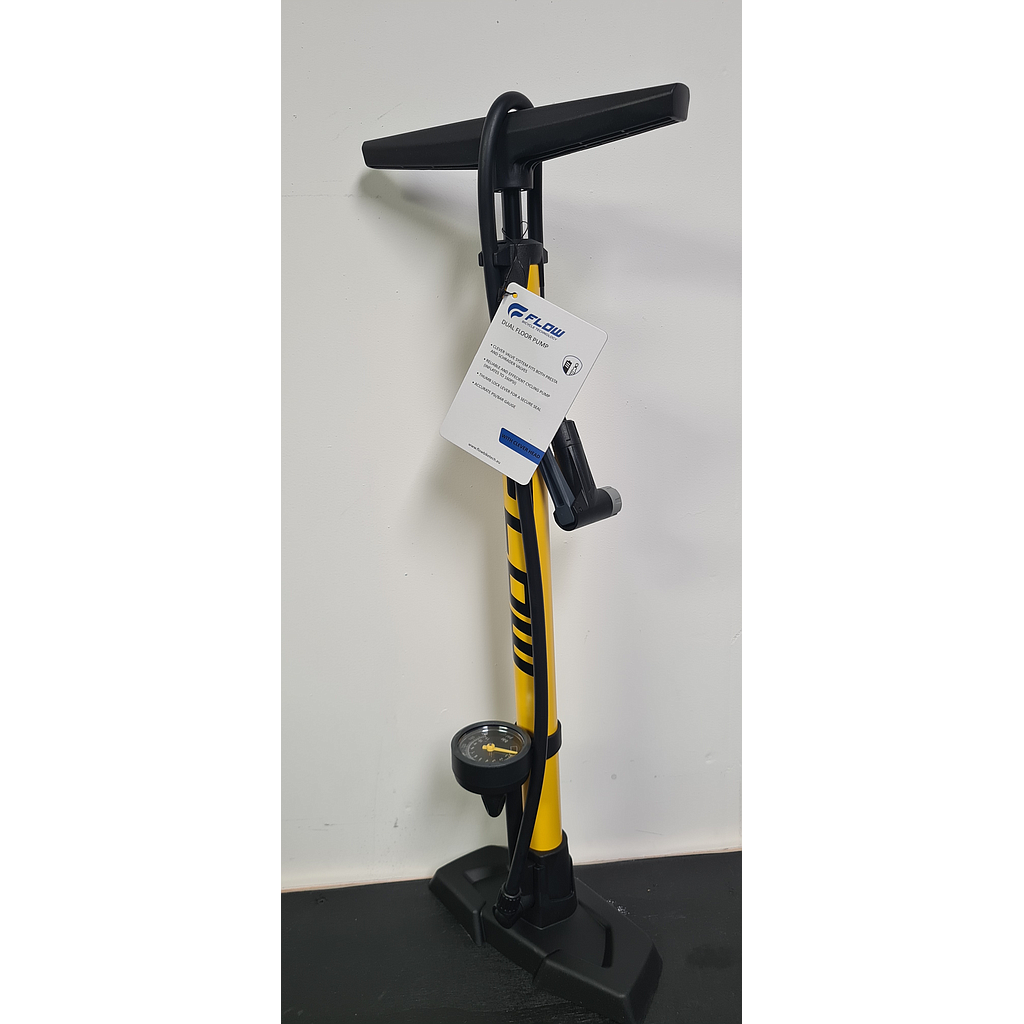 FLOW TRACK PUMP STEEL WITH GAUGE CLEVER VALVE SYSTEM