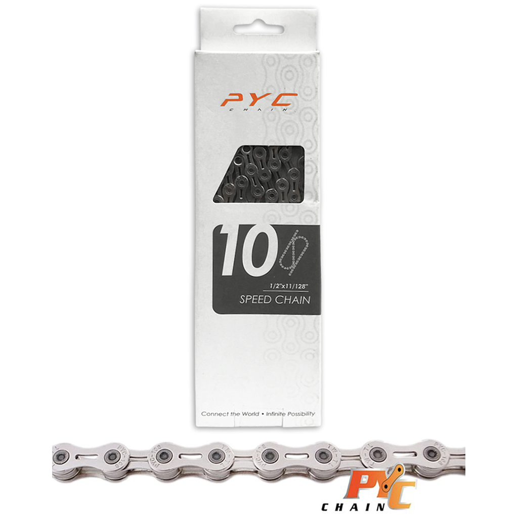 10 SPEED SILVER CHAIN 116L