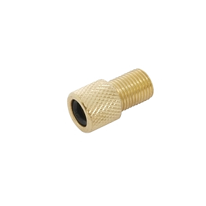 PRESTA TO SCHRADER VALVE BRASS ADAPTER  (PKT 10)