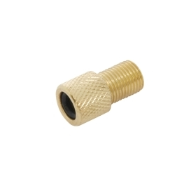 PRESTA TO SCHRADER VALVE BRASS ADAPTER  (PKT 10)
