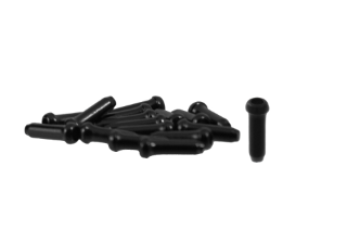 WAG  CABLE ENDS  (QTY 100) BLACK